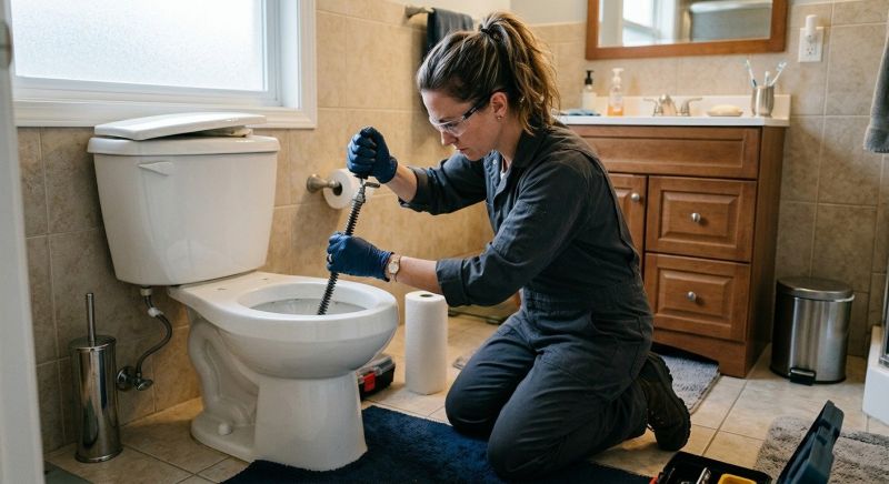 Backed Up Toilet Repair in Denver, CO
